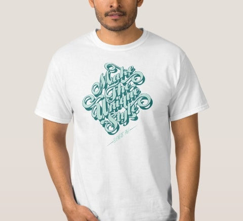 Make The Unique Style Men's T-Shirt White