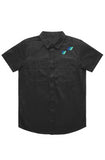 Elevens' Button-up Short Sleeve Work Shirt