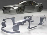 Nissan Skyline R32 GT-R 1989-1994 Fiberglass Pandem Style Wide Body Kit