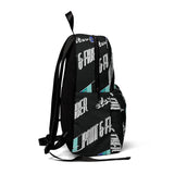 Elevens' Black Pattern Classic Backpack