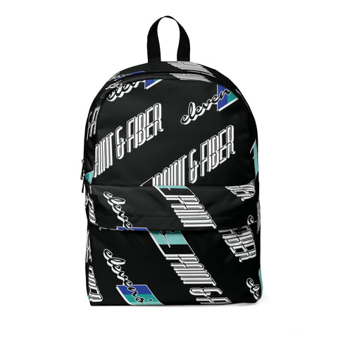 Elevens' Black Pattern Classic Backpack