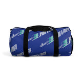 Elevens' Blue Pattern Duffle Bag