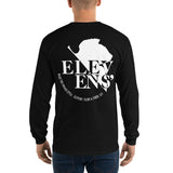 Elevens' NERV Long Sleeve T-Shirt - White Logo