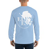 Elevens' NERV Long Sleeve T-Shirt - White Logo